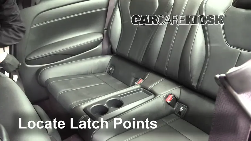 2017 Infiniti Q60 Premium 3.0L V6 Turbo Car Seats
